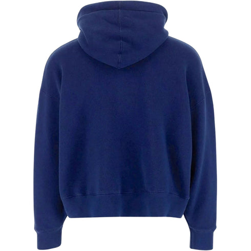 Palm Angels Broken Palm Tree Navy Blue Hoodie