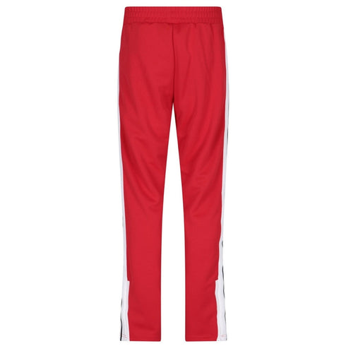 Palm Angels White Striped Classic Red Track Sweatpants S