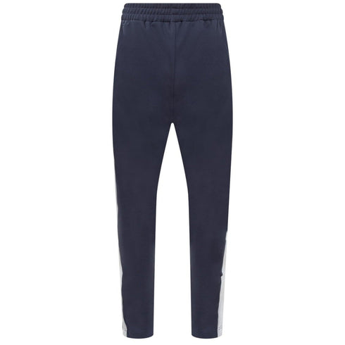 Palm Angels White Striped Classic Navy Blue Track Sweatpants S