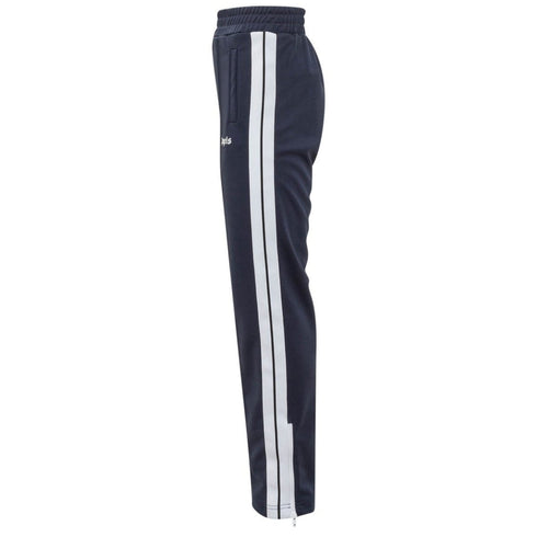 Palm Angels White Striped Classic Navy Blue Track Sweatpants S