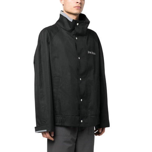 Palm Angels Classic Logo Bomber Black IT40