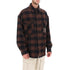 Palm Angels Pa Monogram Check Overshirt Brown IT48