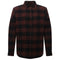 Palm Angels Classic Logo Brown Flannel Overshirt Jacket M