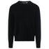 Palm Angels Curved Logo Black Knitted Jumper S