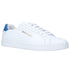 Palm Angels Blue Heel New Tennis Calf Leather White Sneaker EU 41
