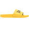 Palm Angels Gothic Print Yellow Pool Slides EU 40