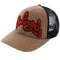 Palm Angels Seasonal Logo Brown Cap