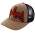 Palm Angels Seasonal Logo Brown Cap