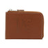 Palm Angels Pa Monogram Zip Card Holder Brown One Size