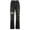 Amiri MA Bar Logo Straight Fit Aged Black Denim Jeans W31 L32 / 32L