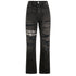 Amiri MA Bar Logo Straight Fit Aged Black Denim Jeans W31 L32 / 32L