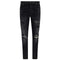 Amiri Boucle Mx1 Aged Black Jeans