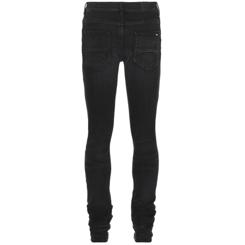 Amiri Boucle Mx1 Aged Black Jeans