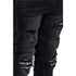 Amiri Boucle Mx1 Aged Black Jeans