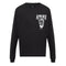 Amiri Crystal Ball Logo Long Sleeved Black T Shirt