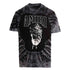 Amiri Crystal Ball SS Logo Tie-Dye Black T-Shirt L