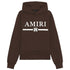 Amiri Ma Bar Logo Brown Hoodie XS