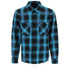 Amiri Long Sleeve Plaid Blue Shirt M