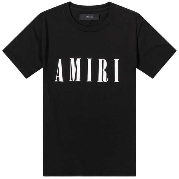 Amiri Large Brand Logo Black T-Shirt XXS