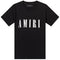 Amiri Large Brand Logo Black T-Shirt XXS