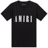 Amiri Large Brand Logo Black T-Shirt XXS