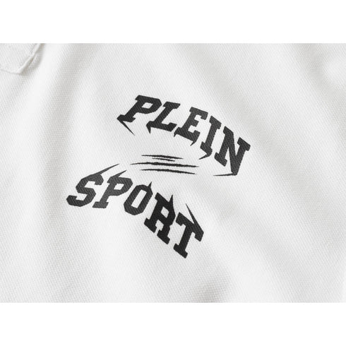 PLEIN SPORT PS25MPL01 WHITE Polo Shirt MALE S