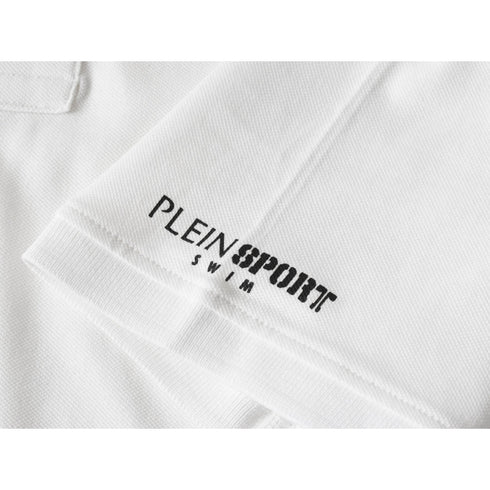 PLEIN SPORT PS25MPL01 WHITE Polo Shirt MALE S
