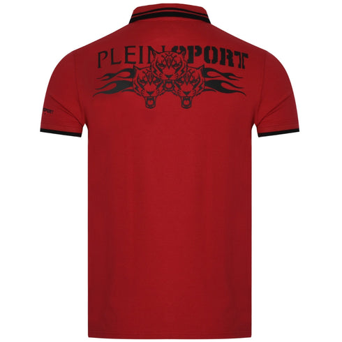 PLEIN SPORT PS25MPL02 RED Polo Shirt MALE S