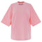 Palm Angels Classic All Over Logo Oversized Pink T-Shirt S