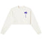 Palm Angels Pxp Painted Cropped Crewneck Butter L