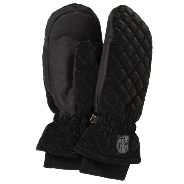 Parajumpers Puffer Mittens Black Gloves - Style Centre Wholesale