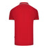Aquascutum London Tipped Red Polo Shirt QMP051