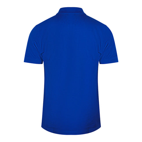 Cavalli Class Bold Logo Blue Polo Shirt QXT64Z KB002 04963
