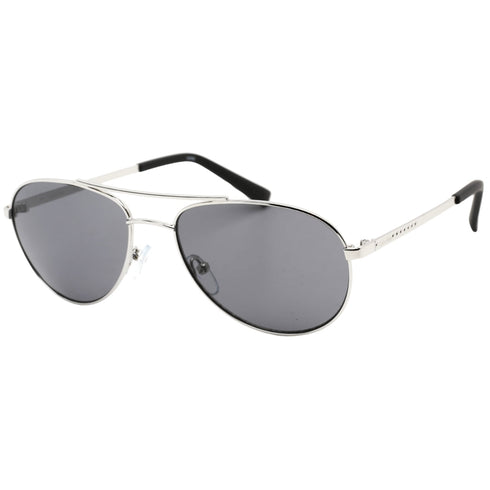 Calvin Klein Black Lens Silver Sunglasses R165S 045