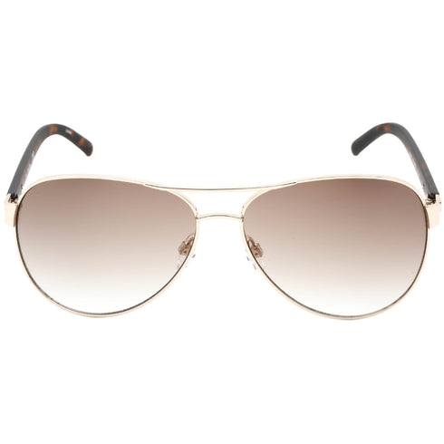 Calvin Klein Brown Gradient Gold Sunglasses R356S 718