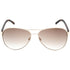 Calvin Klein Brown Gradient Gold Sunglasses R356S 718