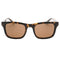 Calvin Klein Brown Lens Tortoise Brown Sunglasses R748S 206