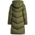 Parajumpers RINDOU PWPUHF33 356 Rosemary GREEN LONG HOODED DOWN JACKET Womens S
