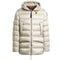 Parajumpers ROLPH PMPUSX04 269 PELICAN GREY LONG HOODED DOWN JACKET Mens L