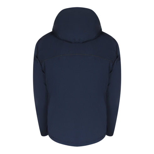 Parajumpers Lunar Rock Navy Blue Reverisble Down Jacket L