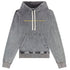 DIESEL S-GINN-HOOD-E1 141 GREY HOODED JUMPER MALE M