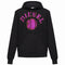 Diesel Distorted Dot Design Black Hoodie-GINN-HOOD 9-D FELPA RIAJH 900