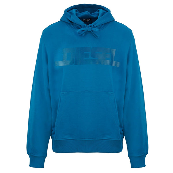 Diesel S Ginn Hood 12 G Blue Sapphire Hoodie 8Nt Blue - Style Centre Wholesale