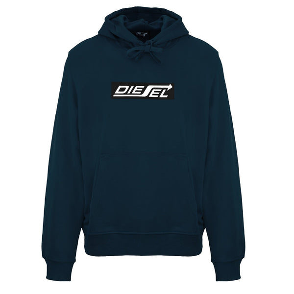 Diesel S Ginn Hood 250111 Off Total Eclipse Hoodie 81E Navy Blue - Style Centre Wholesale
