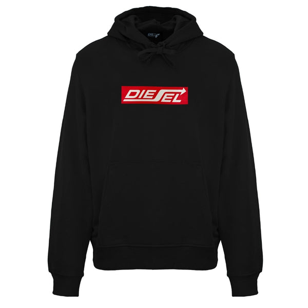 Diesel S Ginn Hood 250111 Off Caviar Hoodie 900 Black - Style Centre Wholesale