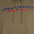 Diesel Industry Denim Division Logo Convert Green Hoodie S
