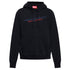 Diesel Industry Denim Division Design Black Hoodie S