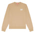 Diesel Small Patch Logo Beige Sweatshirt S