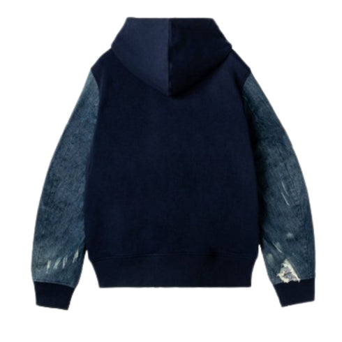 Diesel Blue Denim Sleeved Jacket-MIRR-NEW GIACCA 81E