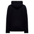 Diesel Double Destroyed Logo Black Hoodie XS